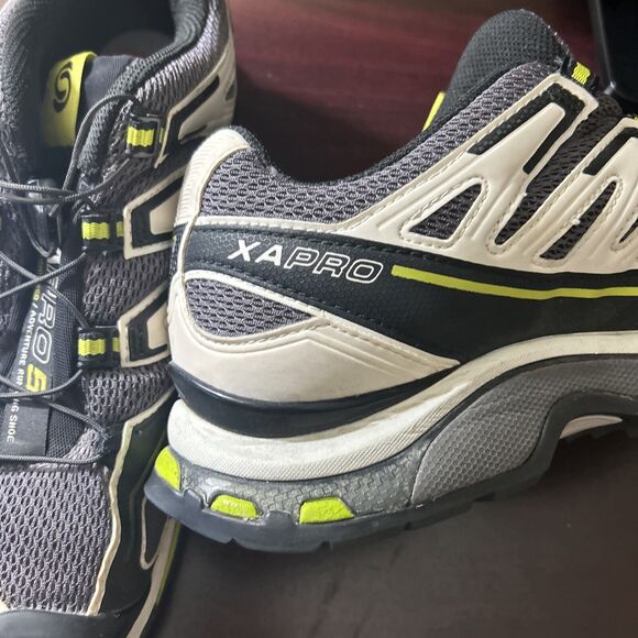 Salomon XA PRO 5 Clima Shield Waterproof Women's Shoes Grey White Size 9.5 - Picture 5 of 16